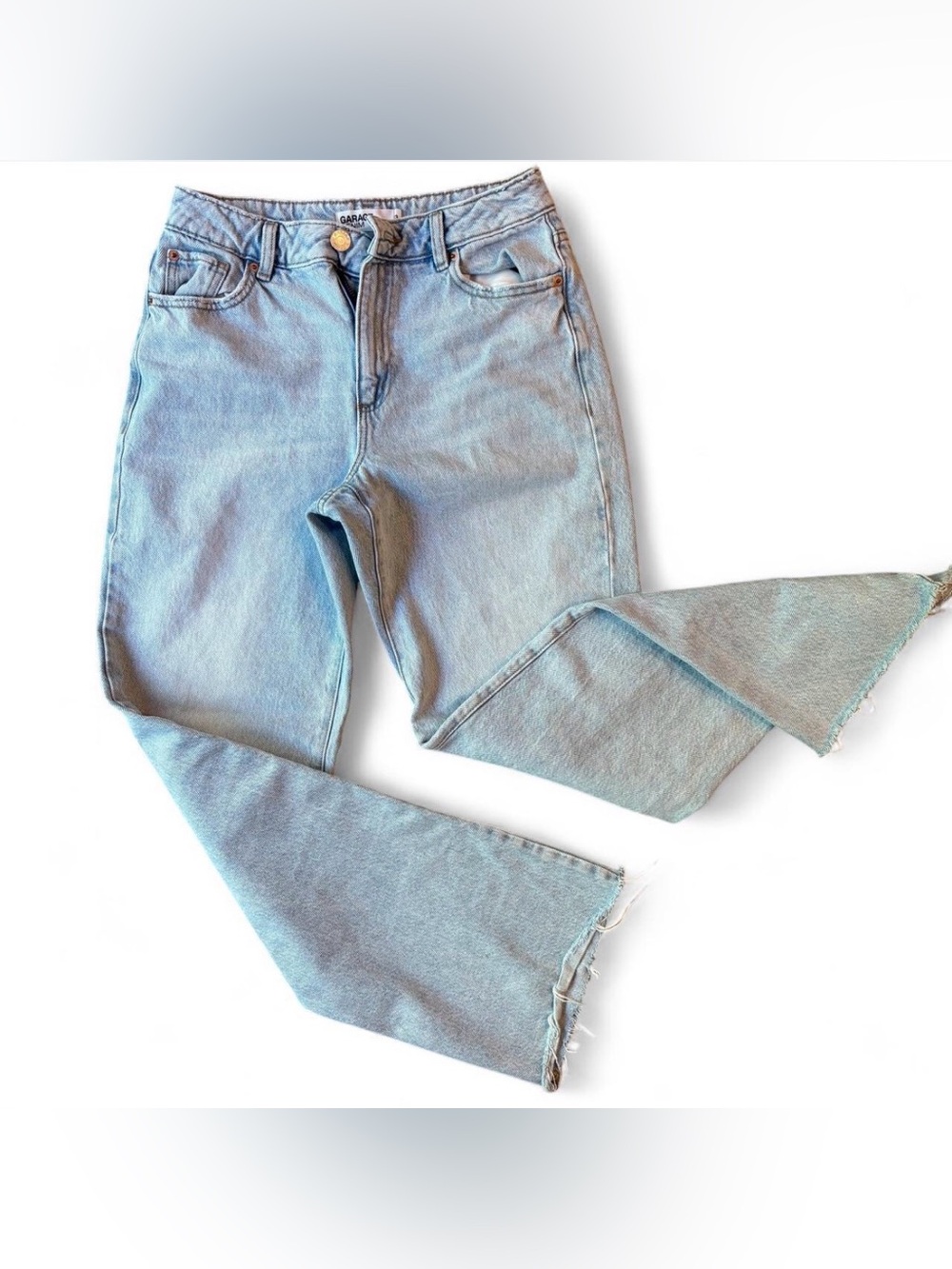 Garage Denim '90s Straight Leg Jeans - Light Wash (Size 3/26)